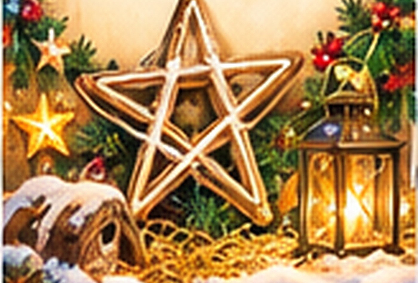 Weihnachtliche Bastelidee aus Naturmaterialien